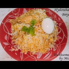 A picture of Authentic Hyderabadi Biryani.