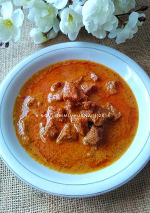 Foto resep Gulai cincang daging RM Padang (lamak bana)
