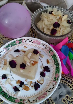 A picture of Mava Suji halwa.