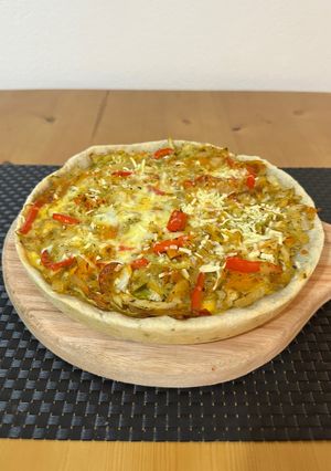 Una foto de Tarta de verduras (masa casera incluida)