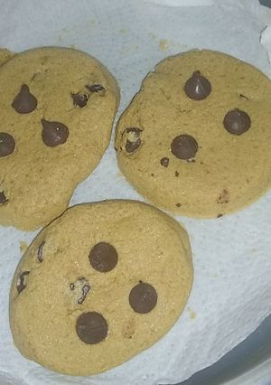 Una foto de Galletas con chips de chocolate