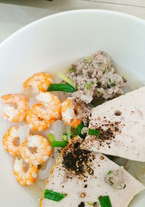 Hình của món Bánh canh bột gạo xắt handmade.