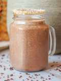 Batido de cacao y avellanas