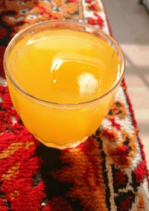 A picture of 🍊 tang (orange flavour).