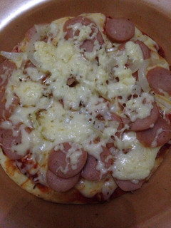 Foto resep Pizza Instan dengan Pizza Base