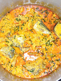 A picture of How to make Egusi soup (melon).