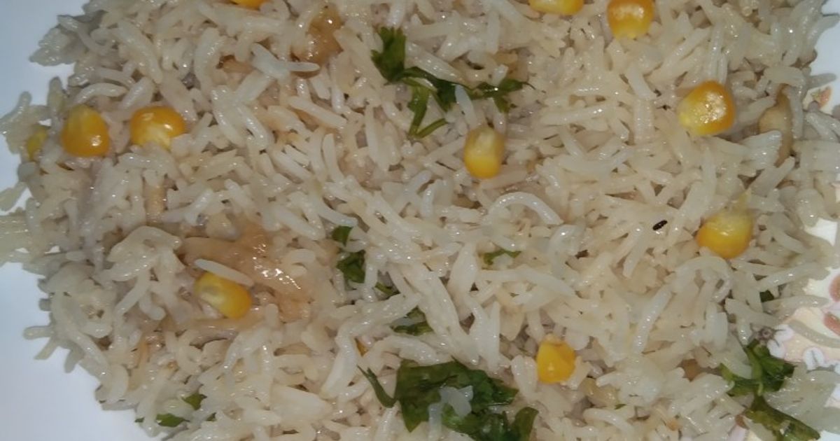 Corn Rice Recipe by Aqsa mukhtiar - Cookpad