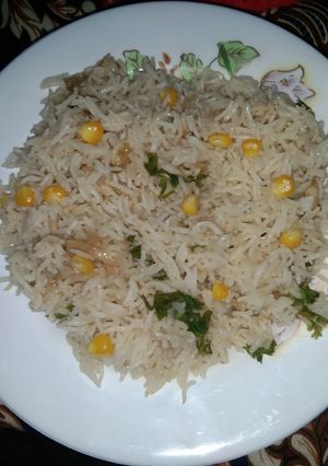 A picture of Corn rice.