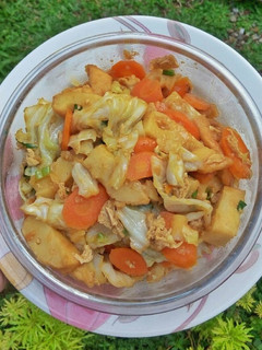 Foto resep Cap Jae Kampung (capcay) plus Kekian Palsu