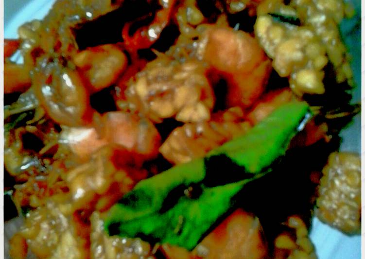 Udang Tempe Kecap