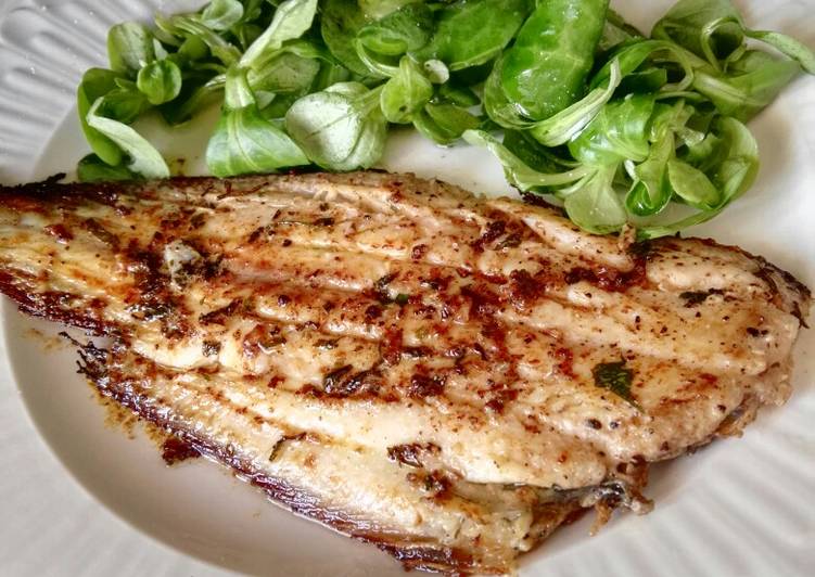 Lenguado a la mantequilla