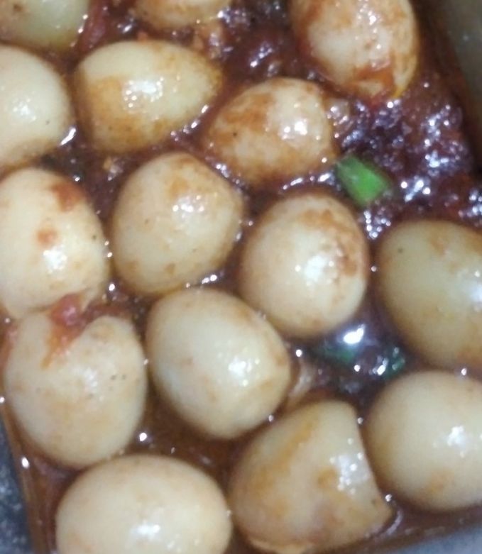 Foto resep Tumis tomat telor puyuh (menu anak anak)