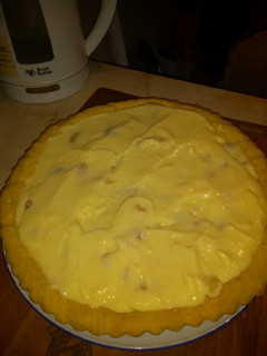 Una foto de Kuchen con crema pastelera