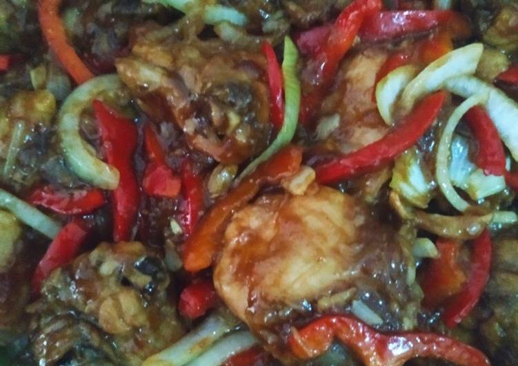 Cara memasak Ayam Kecap Paprika 😍😍😍 yang mudah