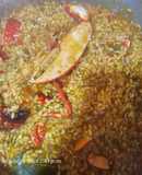 Arroz con bogavante y langostinos