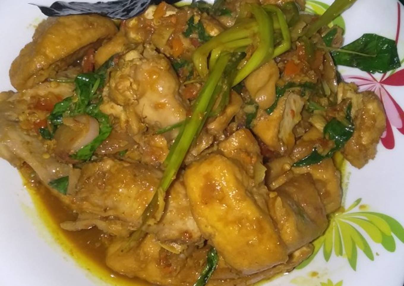 Rica tahu ayam kemangi