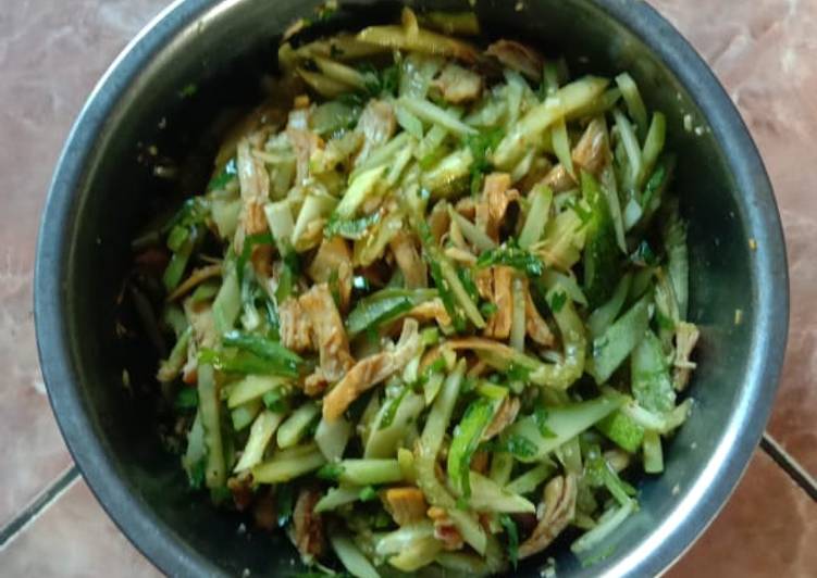 Resep Salad ayam oriental Anti Gagal