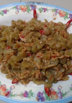 Foto resep Oseng Pare dengan Ebi Istimewa