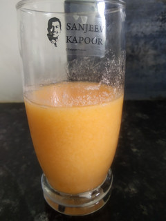 A picture of Mango lassi.