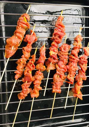 Hình của món Bò lụi đặc sản Bình Định.