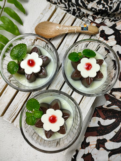 Foto resep Puding Brownies Karamel (664)