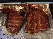 A picture of rib sauce