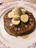 Pancakes de avena y plátano