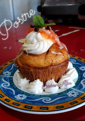 Una foto de Budín húmedo de zanahoria.receta original Carlos Melo