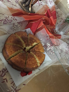 عکسی از دستور کیک هل و گلاب