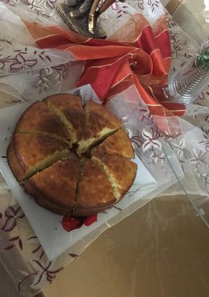 عکسی از دستور کیک هل و گلاب