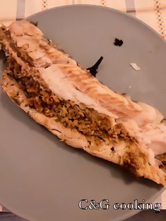 Φωτογραφία της συνταγής Γεμιστός Βακαλάος Φούρνου με πουρέ λαχανικών C&G