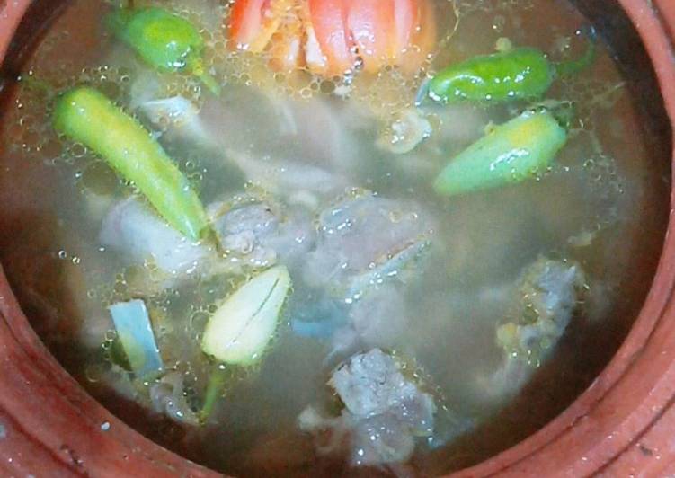 Kashmiri Mutton soup.