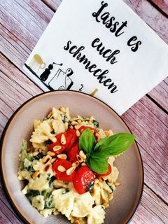One-Pot-Pasta mit Spinat Rezepthauptbild