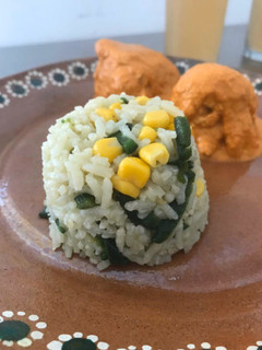 Una foto de Arroz Blanco a la Poblana
