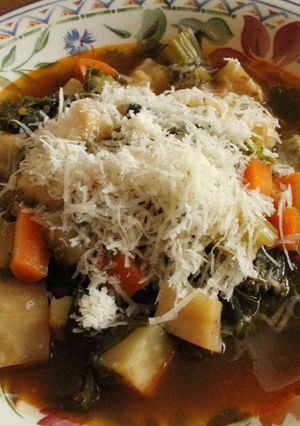 Una foto de Sopa para pachorrientos en un día de lluvia