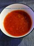 Sambal Cocolan Simpel untuk Sempol dll