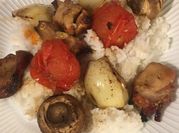 A picture of grilled chicken marinade