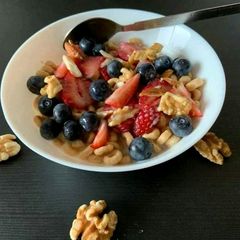 Oats with fruits Protein Snack A picture of Oats with fruits Protein Snack.