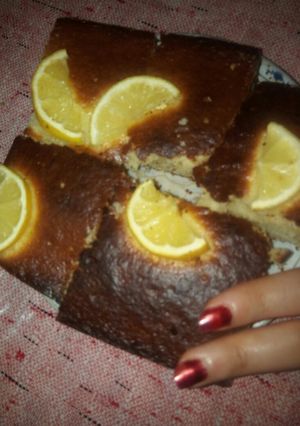 صورة لوصفة بسبوسة الليمون