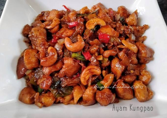 Ayam kungpao aka Kungpao Chicken