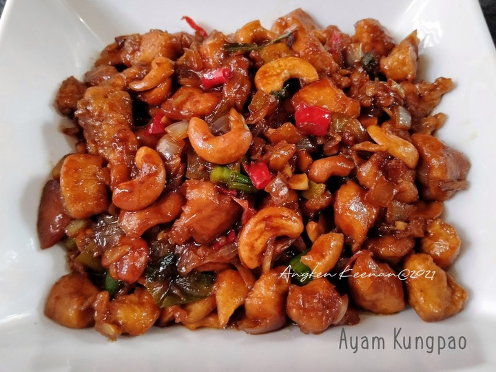 Langkah Mudah untuk Membuat Ayam kungpao aka Kungpao Chicken yang Enak