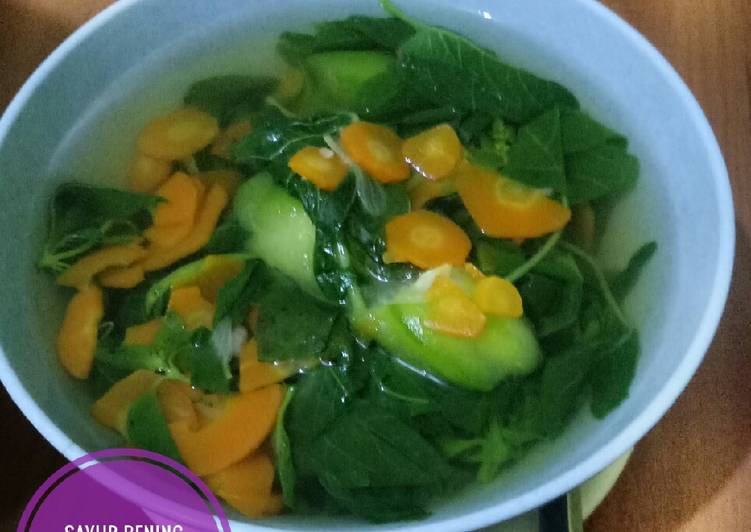 Cara termudah untuk Menyegarkan Makan di DimeSayur Bening Bayam