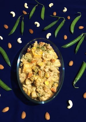 A picture of Navratan Korma.