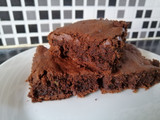 Brownie de banana y avena