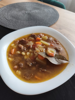 Babgulyás marhahúsból recept fotója