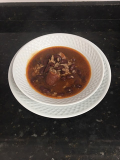 Una foto de Habichuelas con arroz