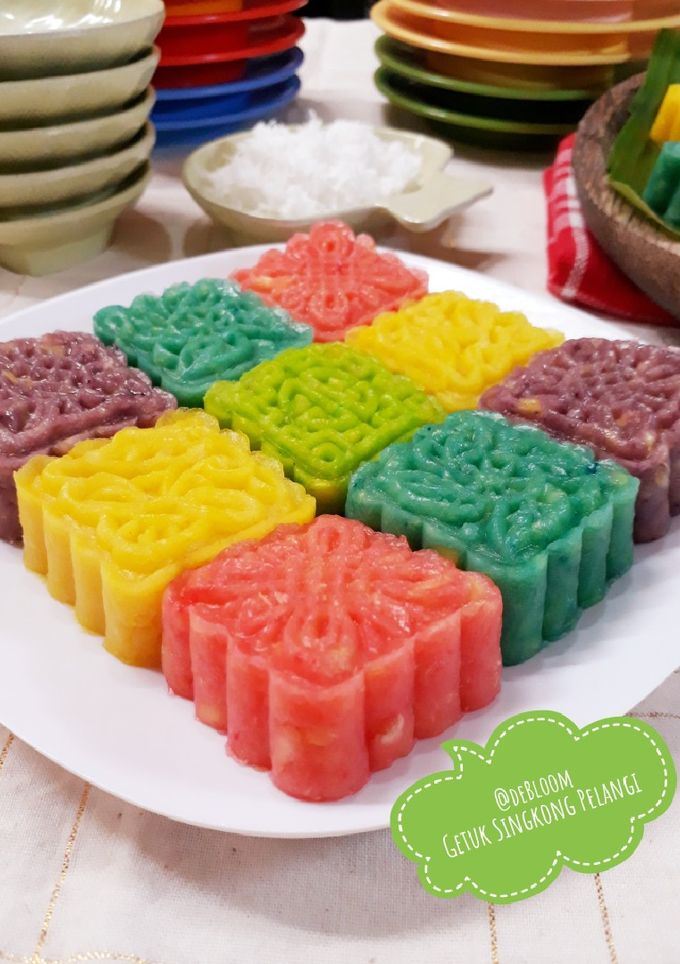 Foto resep 324. Getuk Singkong Pelangi