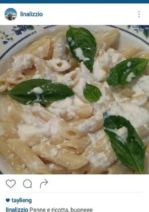 Una foto de Plumitas con ricotta