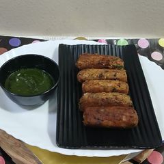 Raw Banana sweet potato cutlets A picture of Raw Banana sweet potato cutlets.