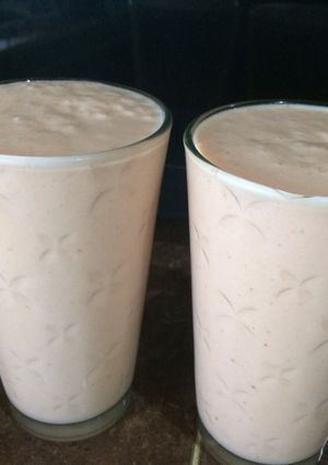 Una foto de Smoothie de mamey